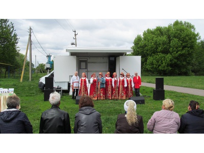 21 мая ивнянский автоклуб побывал в хуторе Лучки Ивнянского района с концертной программой «За околицей»
